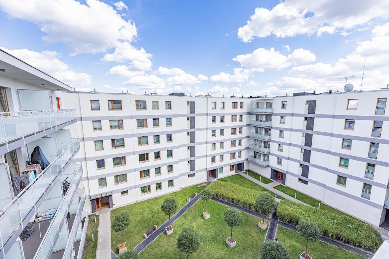Fajny Apartament Z Parkingiem, Obok Metra. Varşova Dış mekan fotoğraf