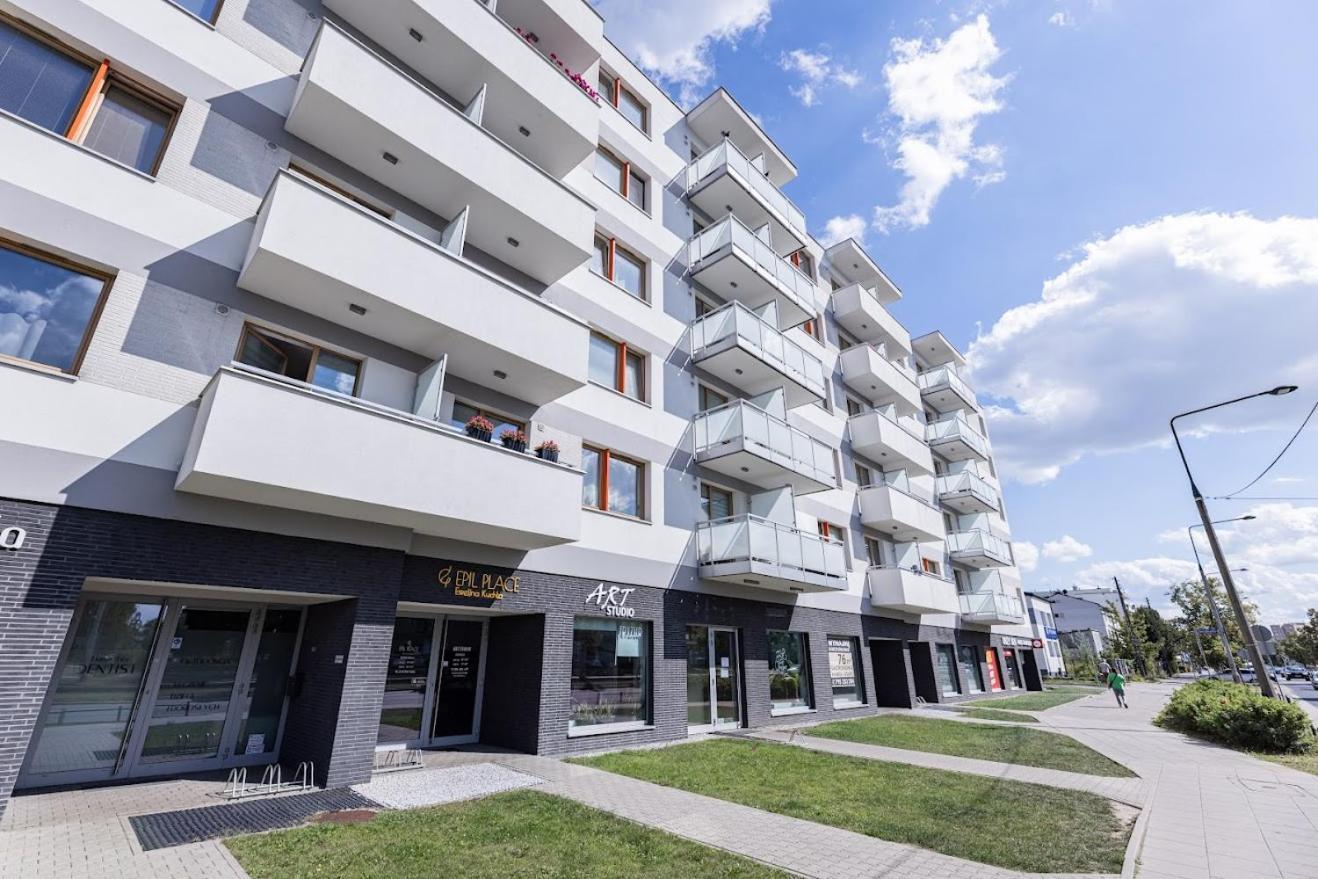 Fajny Apartament Z Parkingiem, Obok Metra. Varşova Dış mekan fotoğraf